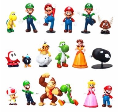 Product Image for Super Mario 18 Pack Figurer julklappar