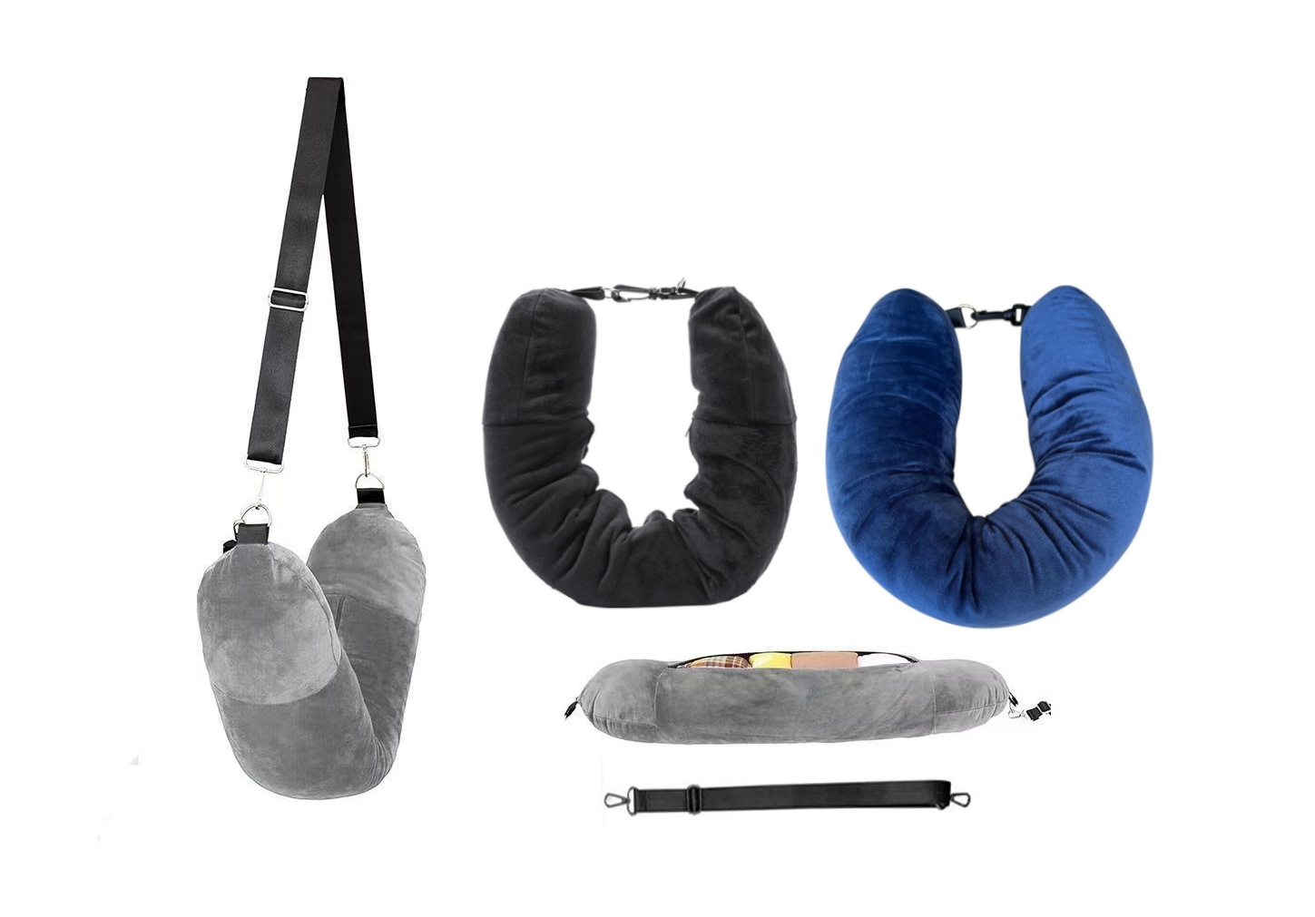 Fyllbar resekuddväska