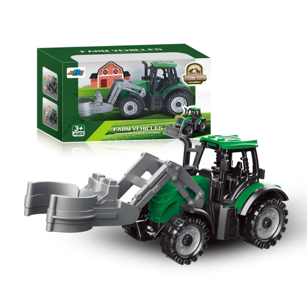 Jordbruksfordon Traktor med Frontlastare – Leksak för Barn
