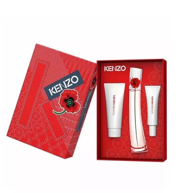 Product Image for Giftset Kenzo Flower By Kenzo Edp 50ml + Body Lotion 75ml + Hand Cream 20ml