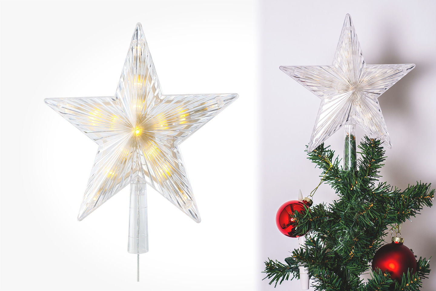 lysande toppstjärna julgran Vacker stjärna till julgran | Erbjudanden och rabatter online 
