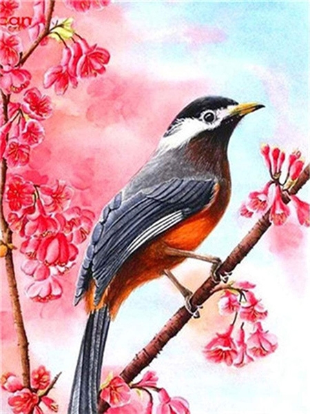 Product Image for Diamond Painting / Diamantmålning - 30x40cm - Fågel