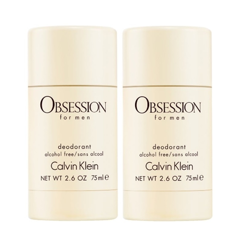 2-pack Calvin Klein Obsession For Men Deostick 75ml