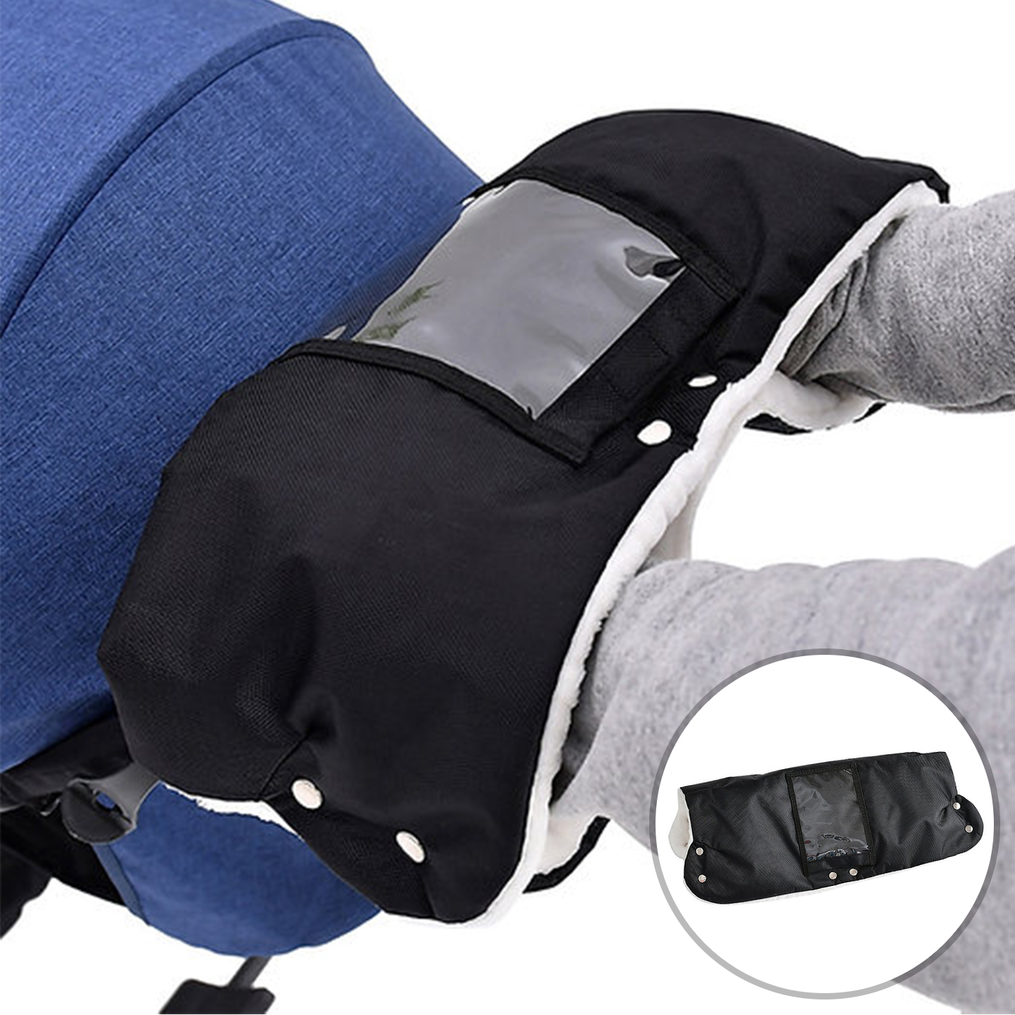 Product Image for Vindtät handvärmare för barnvagn