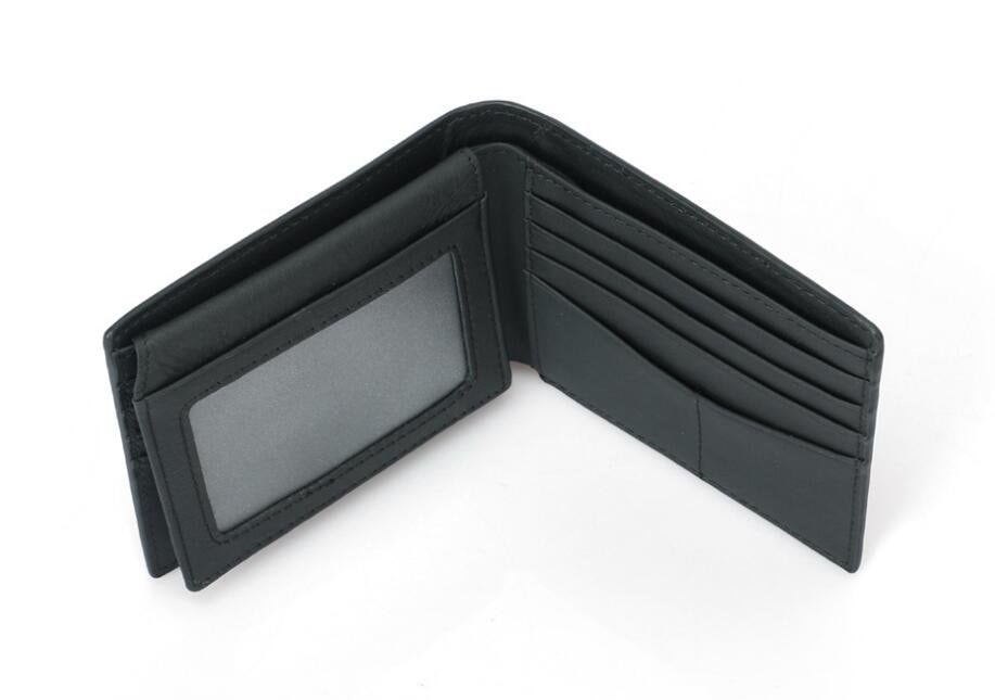 RFID carbon plånbok i äkta läder (2 av 4) (3 av 4)