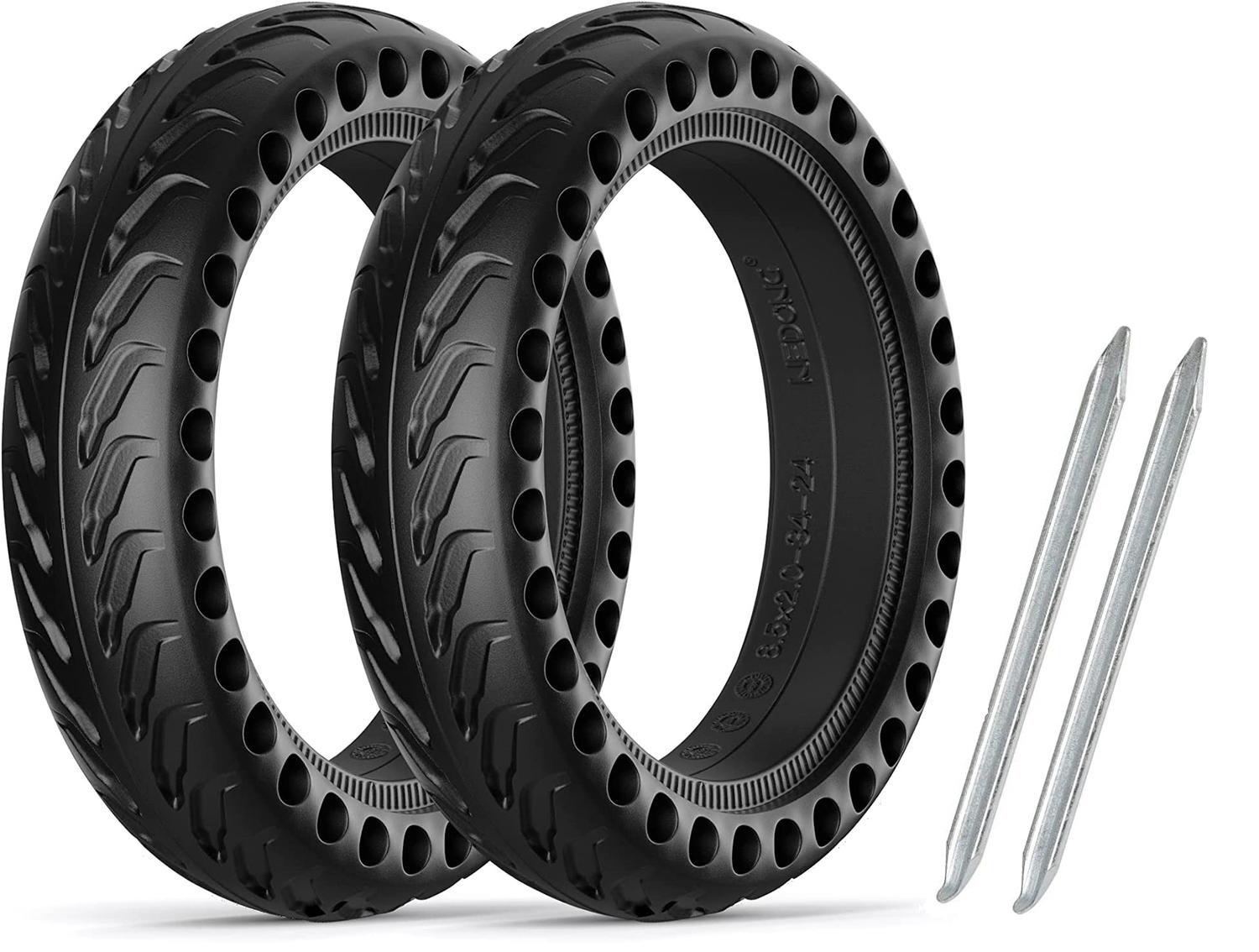 Product Image for 2-Pack - Xiaomi Däck + Verktyg - Punkteringsfria Honeycomb tire