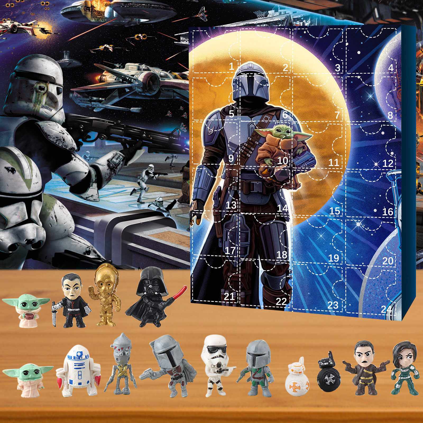 Adventskalender 2026 – Julkalender Rymdäventyr Minifigurer