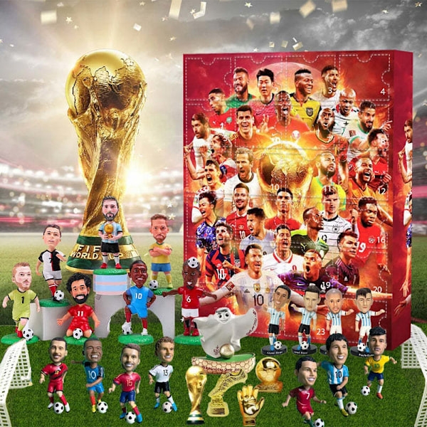 2026 Jul Adventskalender för VM Samlarfotbollsfigurer