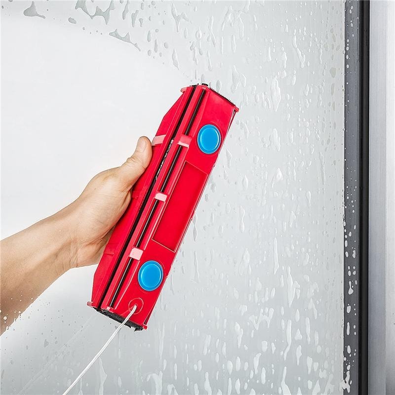 Magnetisk fönstertvätt för 8-20 mm glas - gör rengöringen enklare & smidigare (1 av 2)