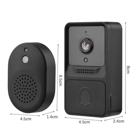 Smart Dørklokke med Kamera - WiFi, 2-veis Audio & Nattsyn (8 av 9)