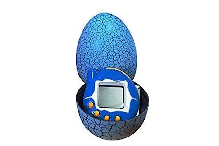 Tamagotchi, Elektroniskt husdjur med tillhörande ägg, Blå