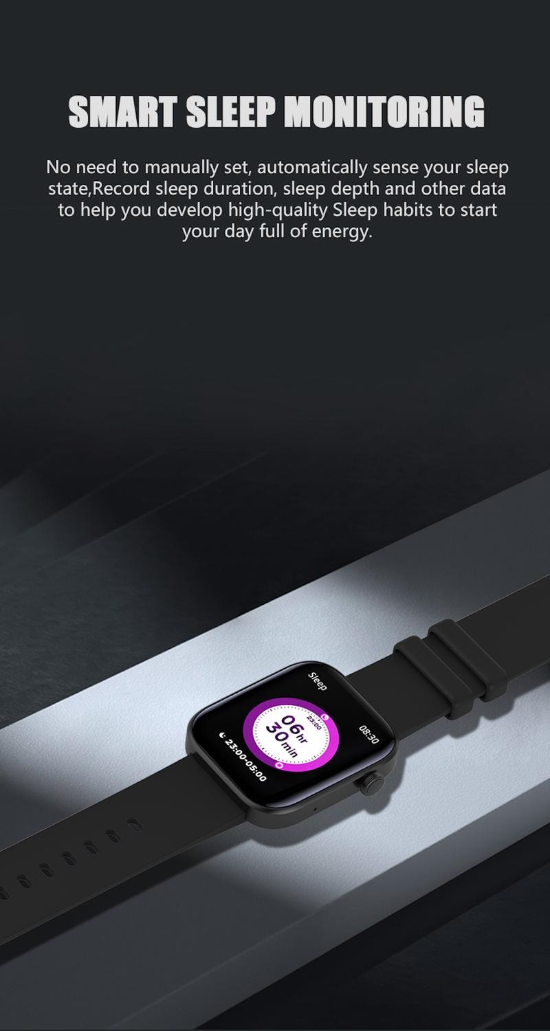 Stilfull 1,8-tums Smartwatch med Avancerade Funktioner (6 av 15)