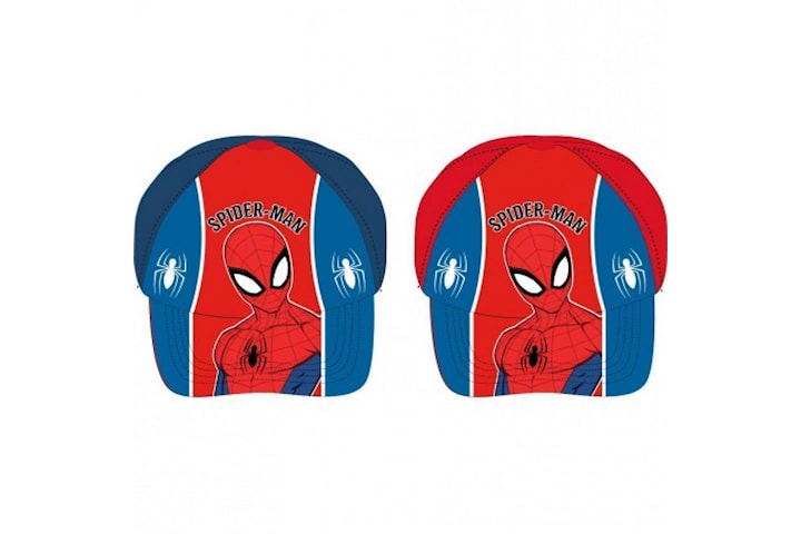 Spiderman keps - Stl 54 (5-6år) - Baseballkeps - Böjd skärm