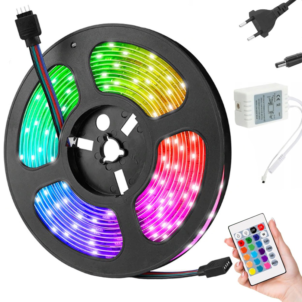 Product Image for RGB LED Loop med fjernbetjening 4,5M