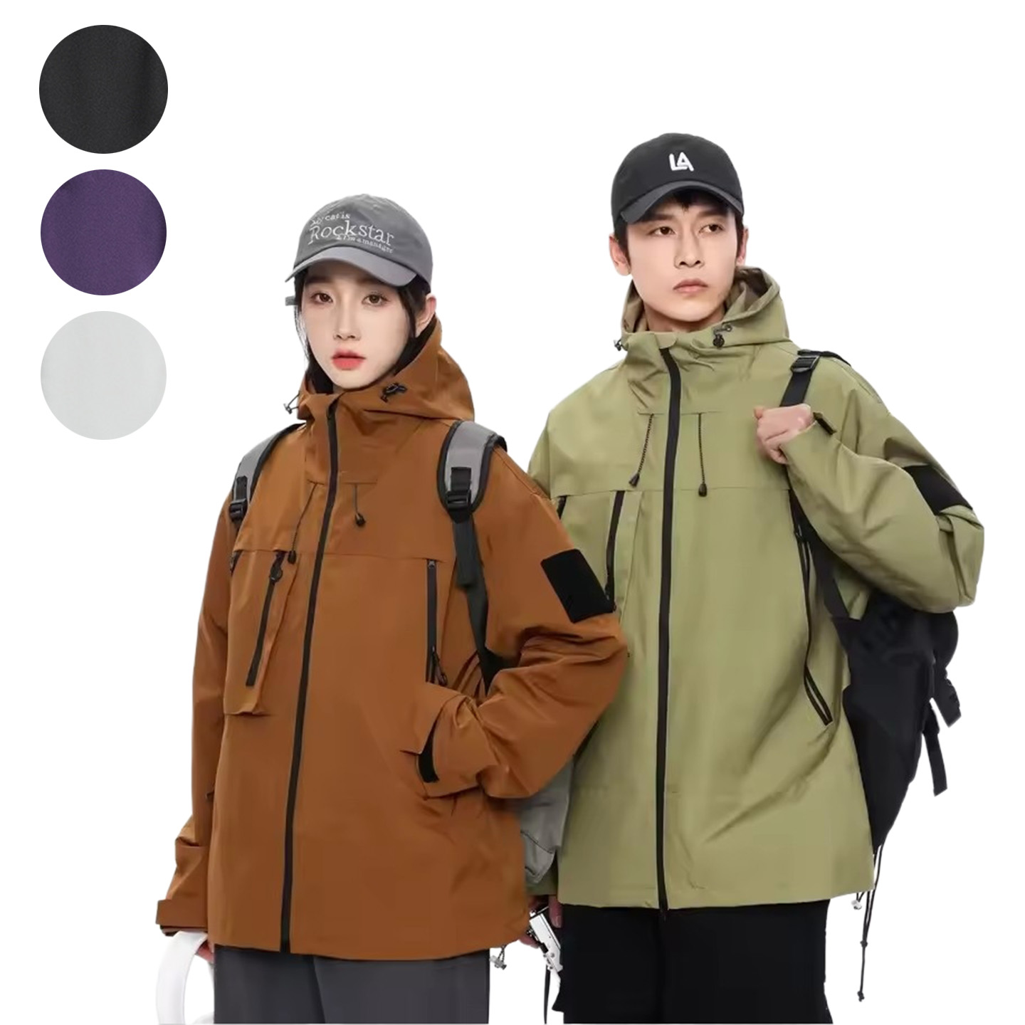 Onbuytech vind- och regnjacka, unisex