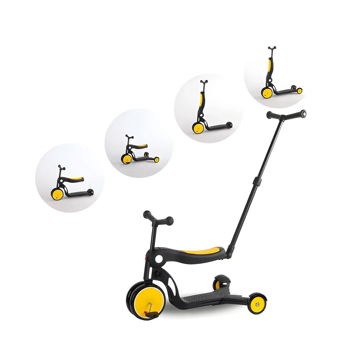 Product Image for Prime Ride 5i1 - Trehjuling, Sparkcykel och Balanscykel