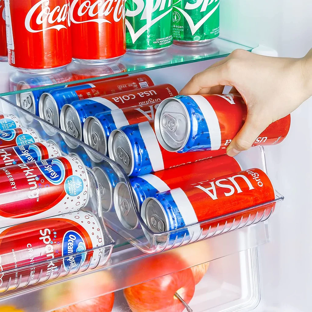 Kjøleskapsoppbevaring av brusbokser (1 av 7)