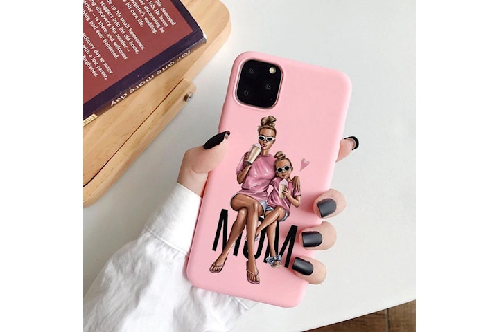 iPhone 13 Pro Max Mini case mom daughter pink cute cute