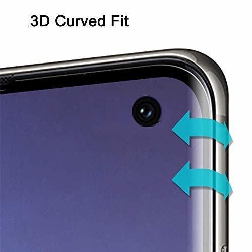 Skärmskydd Samsung Galaxy S10 Härdat glas Transparent (7 av 19)