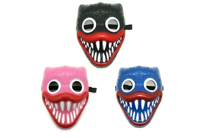 2-pack Huggy Wuggy cosplay mask till Halloween