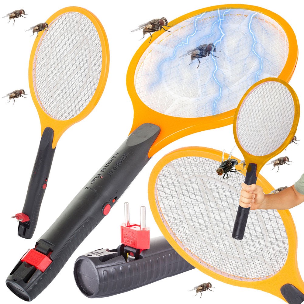 Elektrisk flugsmälla uppladdningsbar 52 cm, färg slumpas
