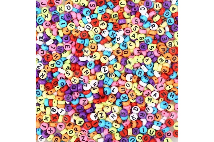 200st Pärlor med bokstäver, Färg