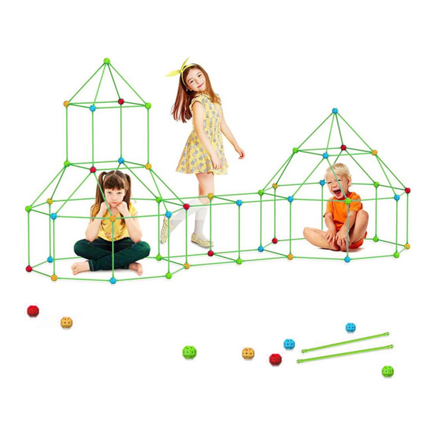 DIY-lek och lärorika leksaker för barn, 155 delar (3 av 6)