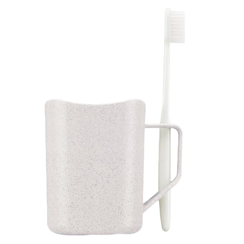 Product Image for Krus med Holder for Tannbørster, Hvit