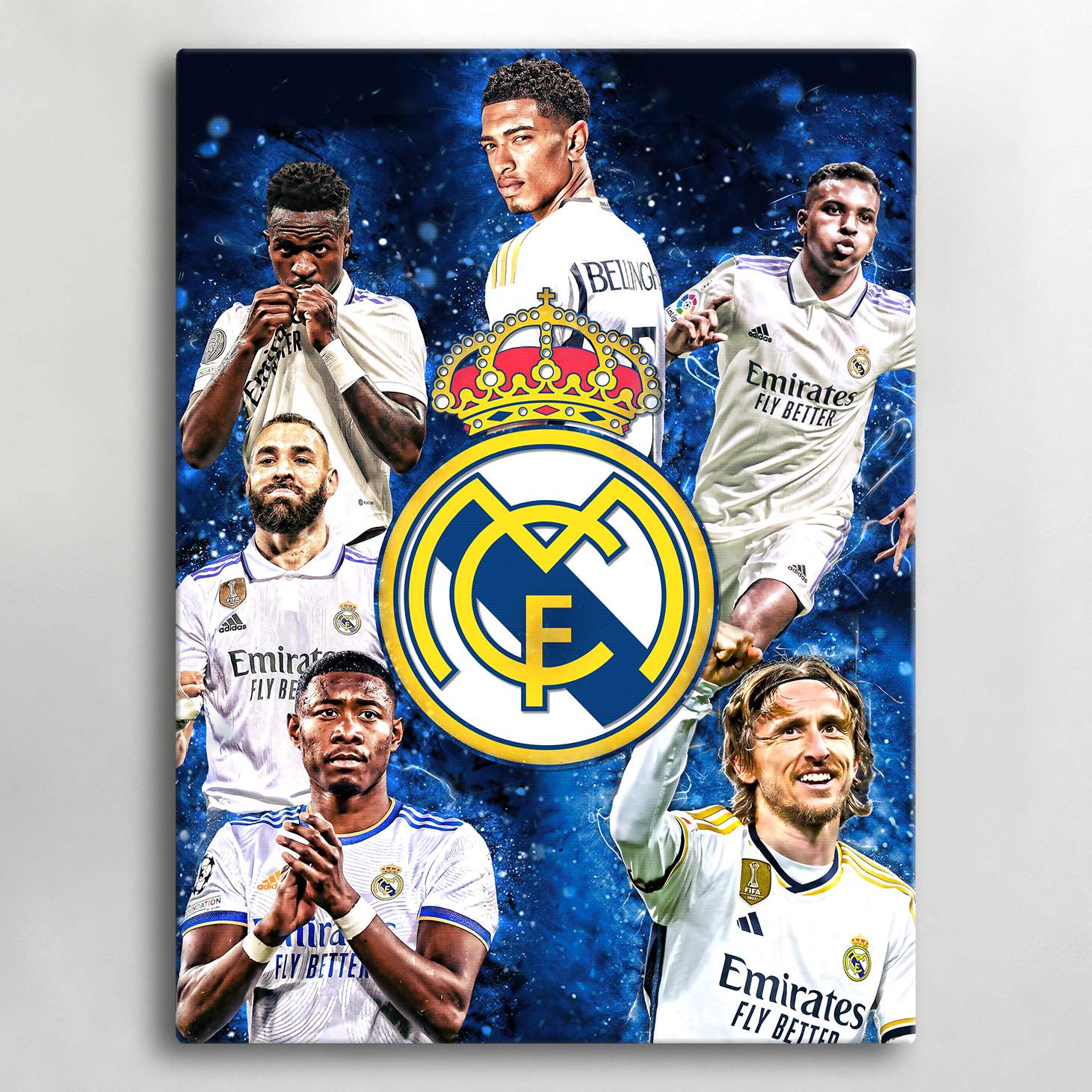 Canvastavle Real Madrid 40x30 cm