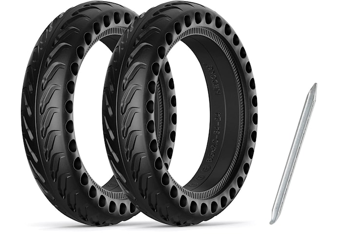 2-Pack - Xiaomi Däck + Verktyg - Punkteringsfria Honeycomb tire