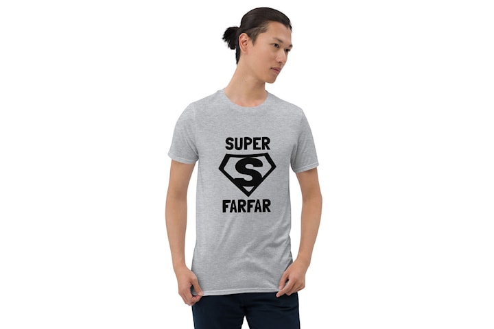 T-shirt unisex superfarfar/farmor/morfar/mormor