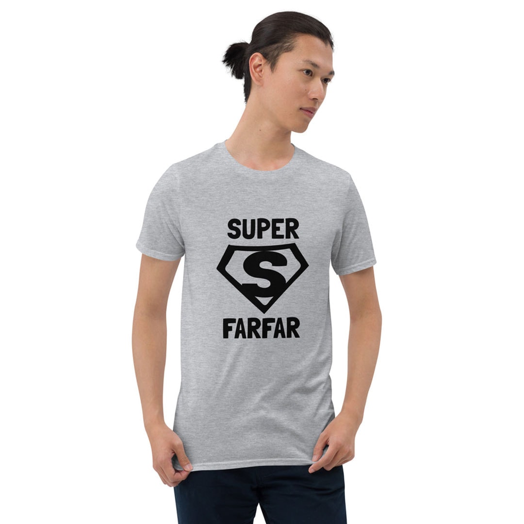 T-shirt unisex superfarfar/farmor/morfar/mormor (1 av 5)