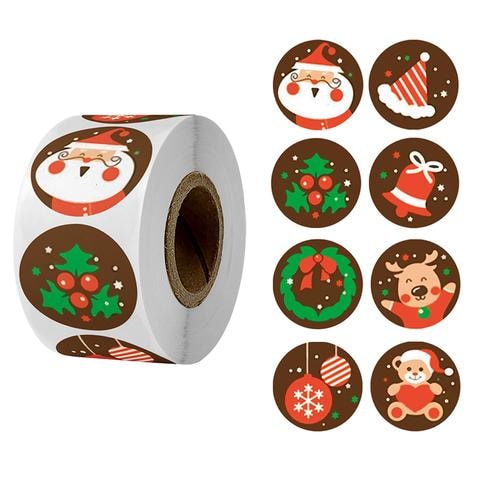 Stickers med julemotiv 500 stk (1 av 14)
