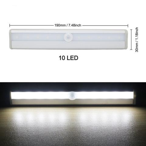 LED PIR bevegelsessensor-lys (4 av 11)