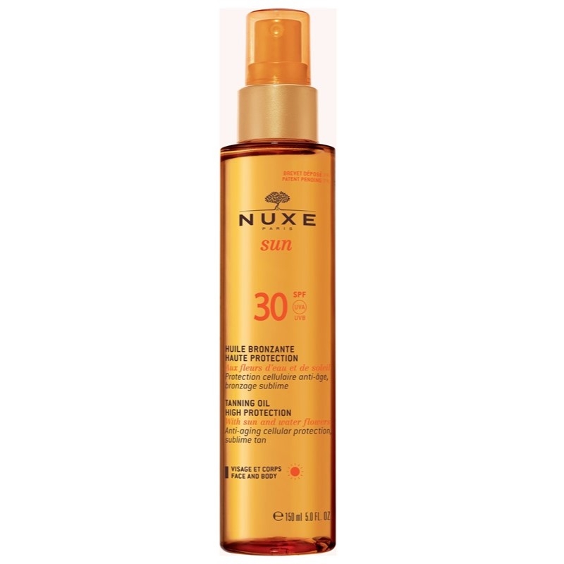 Nuxe Sun Tanning Oil High Protection SPF30 150ml