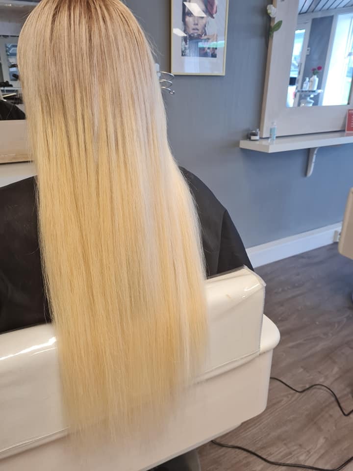 Volum og langt hår med hår extensions hos La Diva Beauty (7 av 8) (8 av 8)
