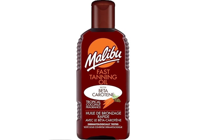 Malibu Fast Tanning Oil with Beta Carotene 100ml