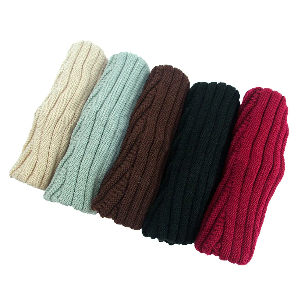 Ensfarget strikket lue (4 av 17) (5 av 17)