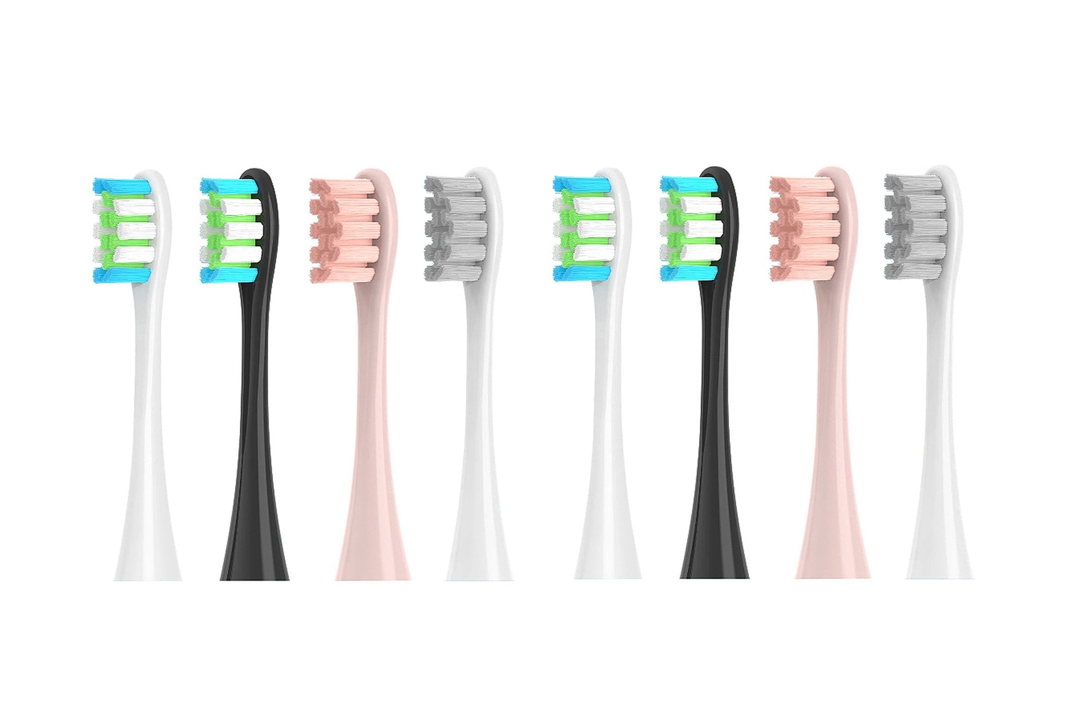 8-pack eltandborsthuvuden kompatibla med Oclean