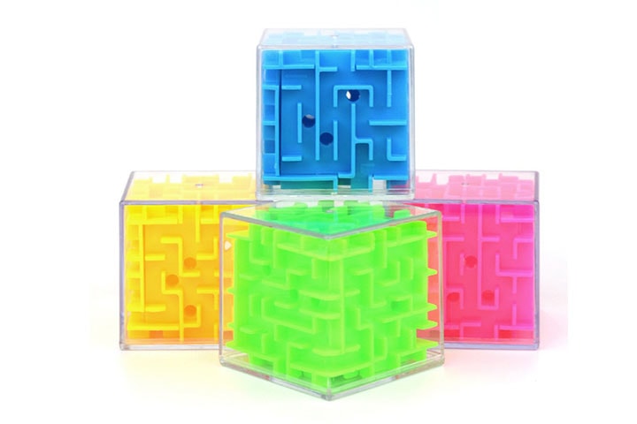 3D kub med labyrint (1 av 6)
