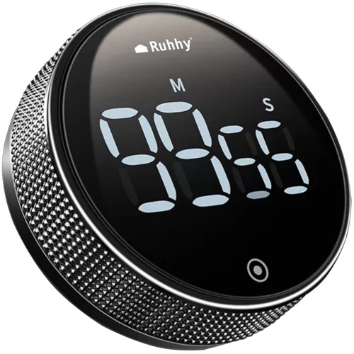 Digital timer med magnet och LCD-display