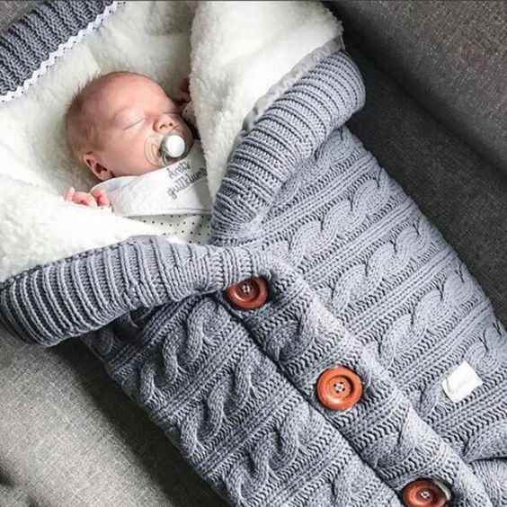 Vintervarm sovepose for baby (2 av 17)