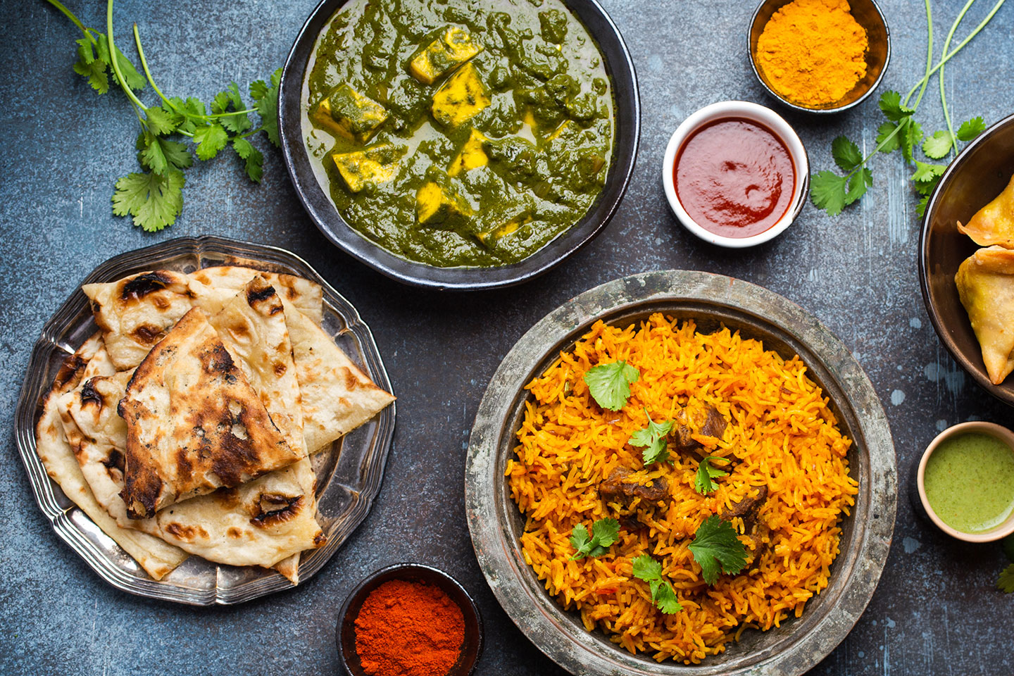 Middag på Masala Street Kitchen vid Masthugget