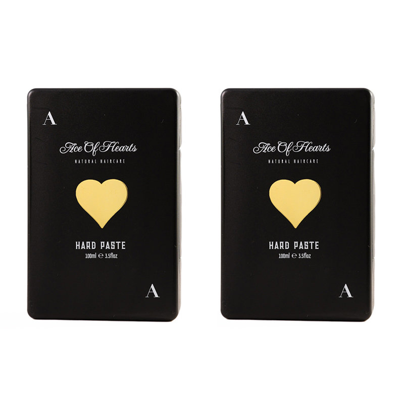 2-pack Ace of Hearts Natural Haircare Hard Paste 100ml