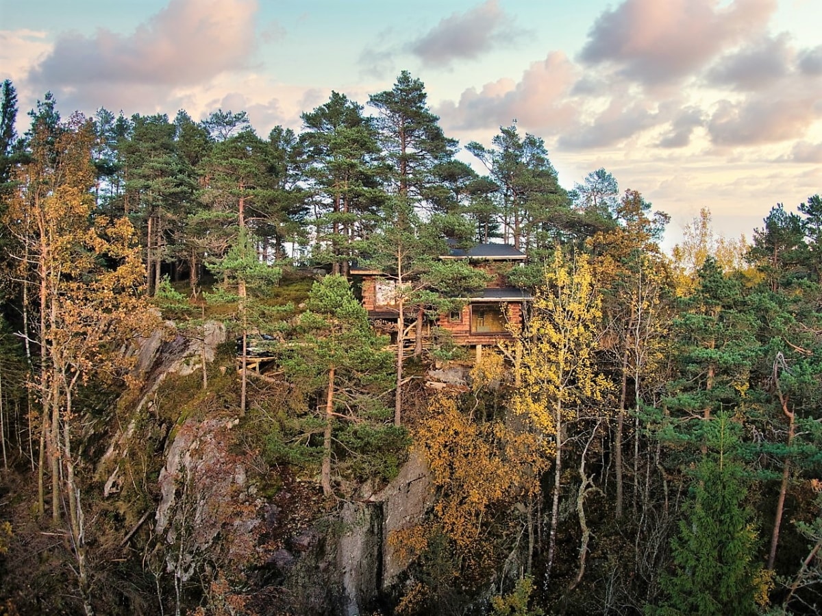 Fiddan TreeTop: Övernattning för 2 i Cliff Cabin i södra Norge (5 av 10)