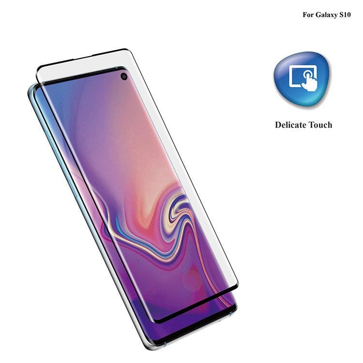 Skärmskydd Samsung Galaxy S10 Härdat glas Transparent (5 av 19)