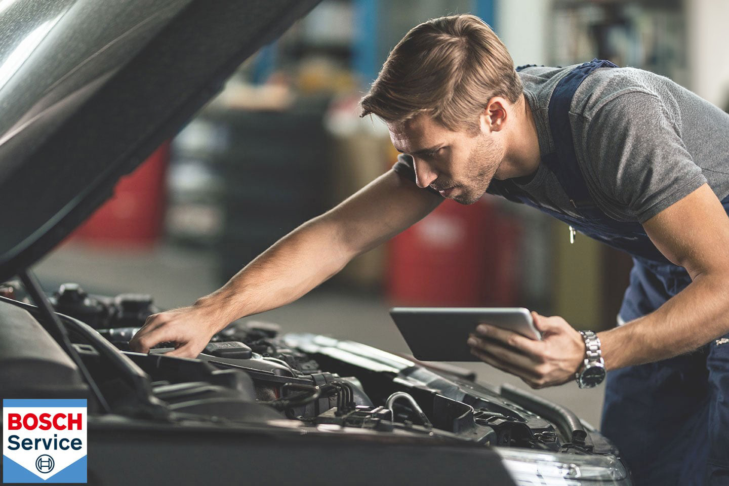 Felsökning för personbil hos Bosch Car Service på Södermalm