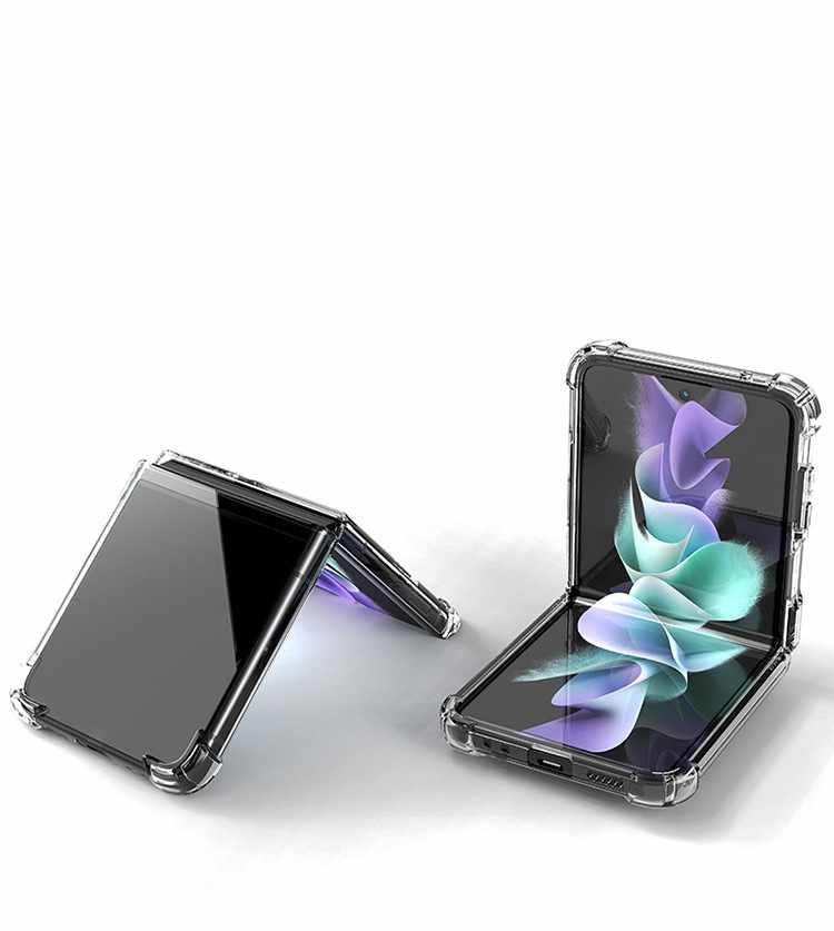 Samsung Galaxy Z Flip 3 Skal - Mjukt Transparent (6 av 7)