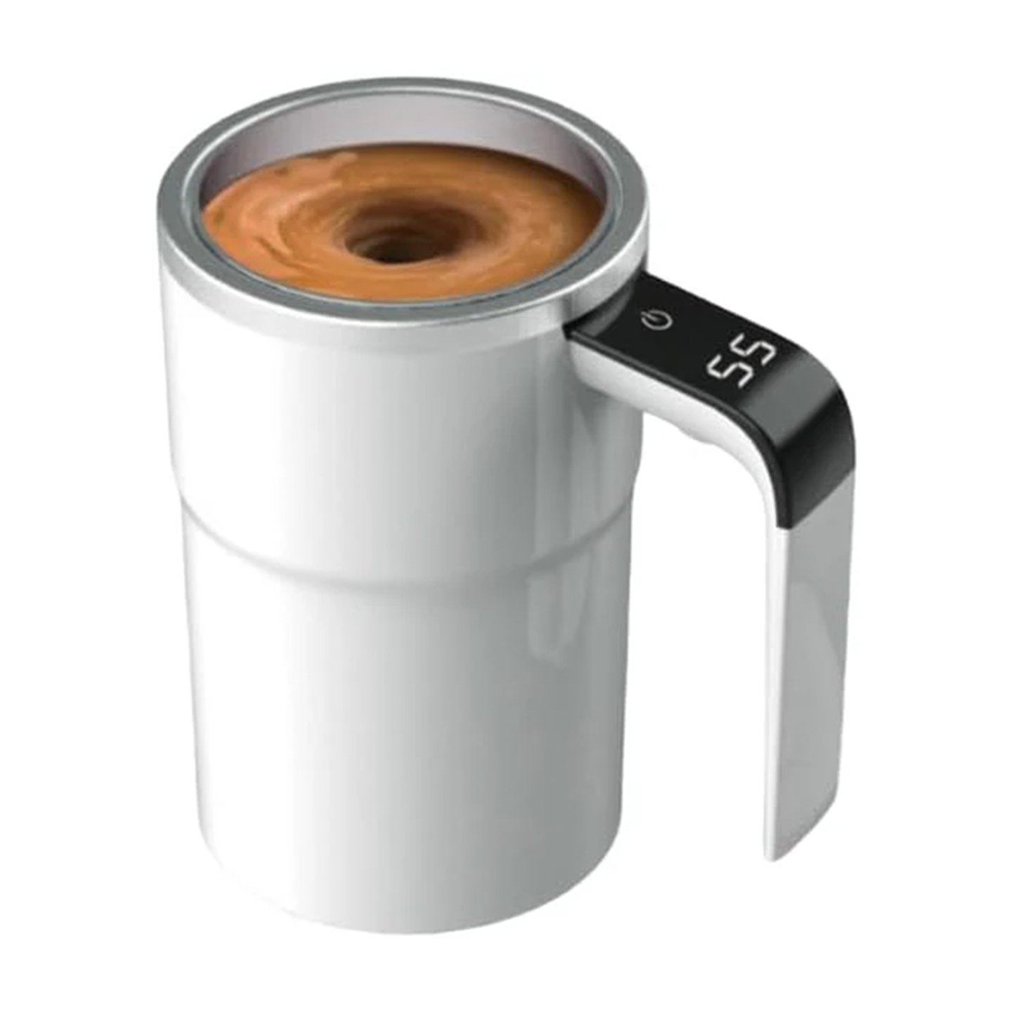 Elektrisk självrörande kaffekopp 380 ml med display