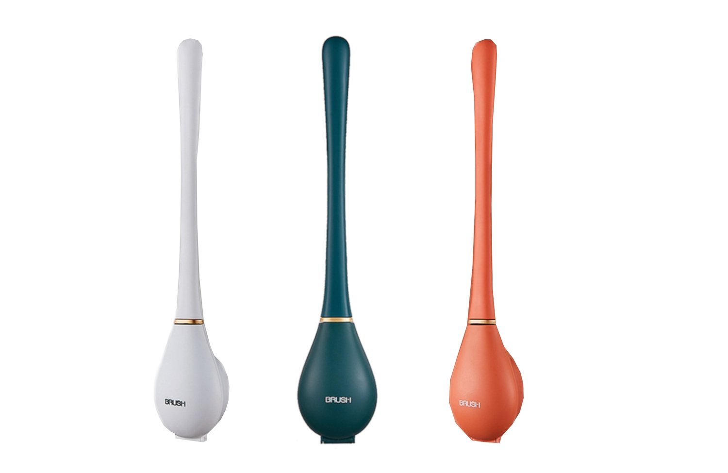 Product Image for Veggmontert toalettbørste i silikon